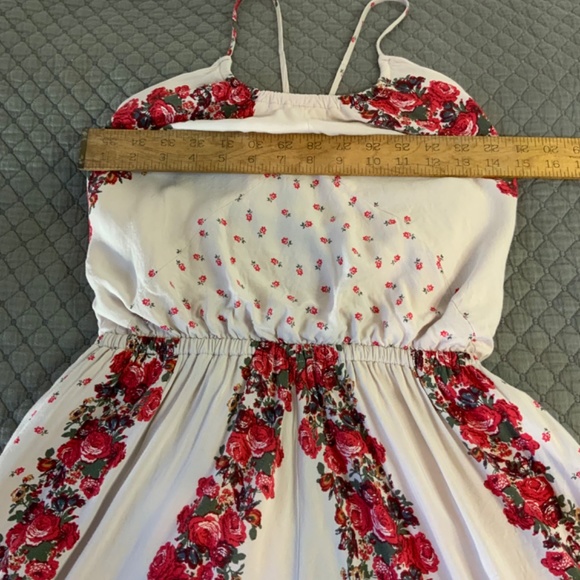 Free People Backless  Floral Mini-Dress - Picture 3 of 9